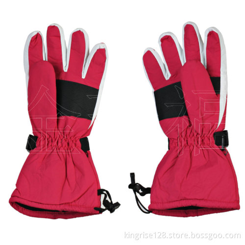 Far-infrared controlled, electic heating gloves, rechargeable 3.7V 2200mAh lithium battery, outdoor heating